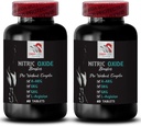 Harjutus täiendada - NITRIC OXIDE BOOSTER - lämmastikoksiid, lämmastikoksiidi toidulisandid meestele, kehaline aktiivsus, tugevust toetada, võimu suurendada, A-AKG, lihaste toetust 2 Pudel 120 tabletti