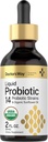 Doctor's Way Vedel probiootikum | 2 fl oz | 14 probiootilised tüved orgaanilise päevalilleõliga | Mitte-GMO täiendus