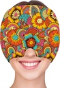 ZNÖCUETÖD Migreen Relief Cap Peavalu Relief Cap Cold Cap Ice Hat Migreens Peavalu Sinus Stress Pinge Pea Jääpakk Paki Migreen Mask Pohmakas Cap Jää Beanie Hot / Külm Kompressioon Naised