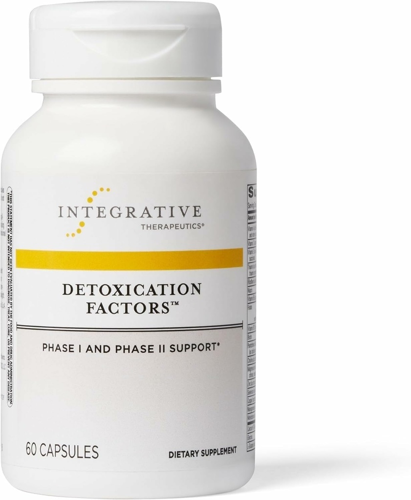 Integratiivsed ravimeetodid Detoksifitseerimisfaktorid - Maksalisandi detoksifitseerimiseks Pathway Support * - Sisaldab vitamiine A & C - piimavaba - 60 kapslit (30 serveerimist)