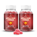BeLive Apple'i siidri äädikavabad kummikud - suurepärased seedimiseks ja tervislikuks toitumiseks - gluteenivaba, glükoosisiirupit pole, ACV kummid Alternatiivsed kapslid ja jook (120 Ct) - 2 pakendit