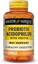 Mason Natural Acidophilus koos pektiinkapslitega, seedetrakti abi - 100 Ea
