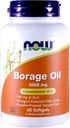 NOW Borage Oil 1000mg, 60 Softgels (pakk 2)