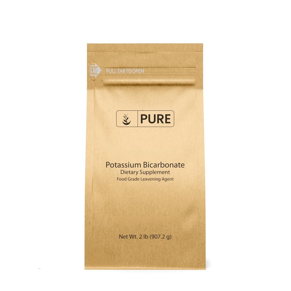 Puhas originaalkoostisosa Kaaliumvesinikkarbonaat (2 lb) Looduslik, toidukindel, elektrolüüt, Leavening