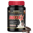 ALLMAX Nutrition ISOFLEX Vadakuvalk isolaat, küpsised ja kreem - 2 naela - 27 grammi valku Scoopi kohta - nullrasva ja suhkrut - 99% laktoosivaba - gluteenivaba ja sojavaba - ligikaudu 30 serveerimist