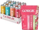 GORGIE Variety, Suhkruvaba looduslik energiajook ja Glow Variety Pack 15, Electrolyte Powder Tervislik Joogisegu