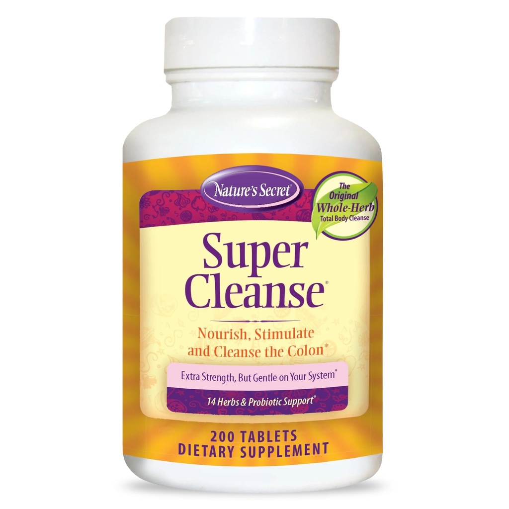 Looduse saladus - Super Cleanse, 200 tabletti