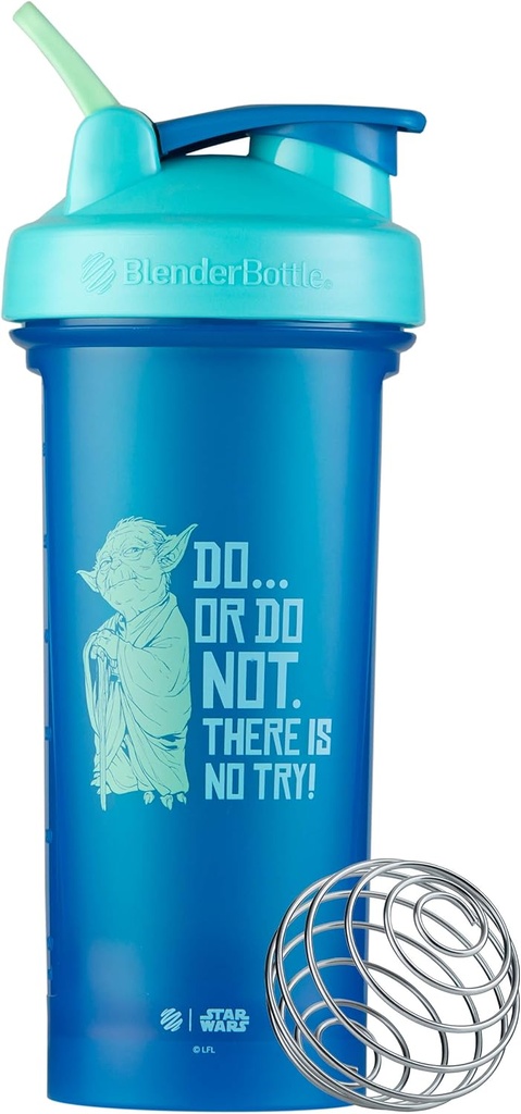 BlenderBottle Star Wars Klassikaline V2 Shaker pudel sobib ideaalselt valgu raputamiseks ja eeltreeninguks, 28-kordne, tee... või ära tee. Pole mingit katset.