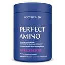 BodyHealth PerfectAmino Powder - BCAA ja EAA Pulber enne ja pärast treeningut - Aminohappe energiajook meestele ja naistele, et toetada Lean lihaseid ja taastumist - segatud marja - 120 serveerimist