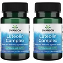 Swanson Luteolin Complex w/Rutin - Aju tugilisa, mis edendab mälu, meeleolu ja kognitiivset tervist - looduslik valem, mis aitab säilitada närvisüsteemi - (30 Veggie kapslit) 2 Pack
