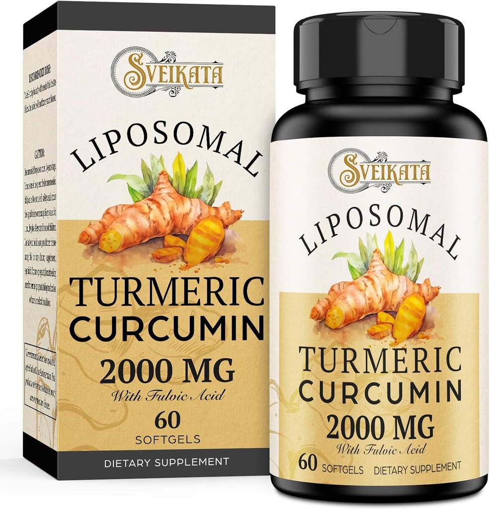 Liposomal Turmeric Curcumin Supplement