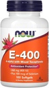 Nüüd toidud E-400 D-Alfa segatud tokoferoolidega, 268 mg (400 IU), 100 Softgels