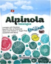Alpinola Lozenges, mentool, 20 maitsetaime ja C-vitamiin, suhkruvaba stevia, 17 krahv