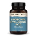 Dr Mercola Liposomaalne hüaluroonhape, 30 serveerimist (30 kapslit), 100 mg kapsli kohta, toidulisand, soodustab naha välimust, mitte-GMO