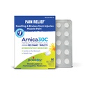 Boiron Arnica 30C tabletid valu leevendamiseks lihasvalust, liigesevalust, vigastusest või sinikatest tursest - 60 krahv