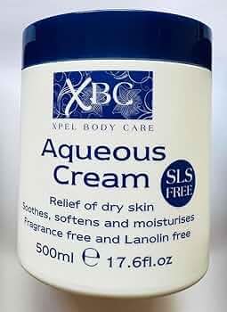 XBC Aqueous Cream Pehmendav 500 ml Suur Tub Relief kuivale nahale