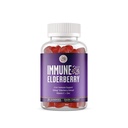 Haara kuldne Elderberry Gummies vitamiin C & tsink | Immune Support Gummies, Vegan, Gluteenivaba | 45 päeva pakkumine