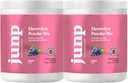 JUNP Elektrolüüdid Pulber No Sugar No Carbs – Vine Ripened Viinamarja Infundeeritud Joogi Segu – Kaalium & Soola Elektrolüüthüdraat Pulber Nullkalor Suhkruvaba Elektrolüüt Pulber,180 Servingud