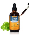 Herb Pharm Certified Organic Lemon Balm Vedel Ekstrakt Calming Närvisüsteemi Toetus, Alkoholivaba Glycerite, 4 Ounce