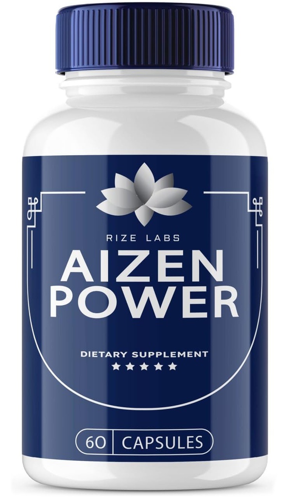 Rize laborid - Aizen Power for Men, kõik looduslikud meeste täiendused energia ja jõudluse suurendamiseks (60 kapslit)