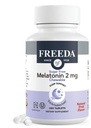 TASUTA melatoniin 2mg suhkruvabad närimistooted - looduslik uneabi täiskasvanutele ja lastele - Vegan, Kosher, Gluteenivaba, mitte-GMO, lihtne magamaminekutoetus - 240 tabletti
