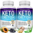 Toplux Keto Detox Pills Advanced Cleansing Extract – 1532 Mg Natural Acai Colon Cleanser valem, Flush Toksiinid ja ülemäärased jäätmed, meestele naistele, 60 kapslit, täiendus