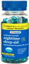 A + Health Nighttime Sleep Aid Difenhüdramiin 50mg Softgels, Maksimaalne tugevus, 160 Count
