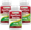 Parim Naturals Hawthorn Berry 565 mg 180 kapslit (180 loeng (3 pakendis))