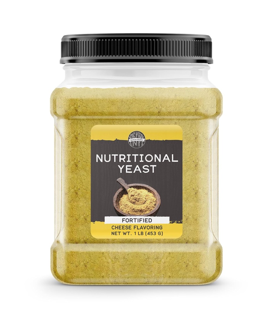 Birch & Meadow 1 lb Nutritional Pärm, Popcorn, Yummy Nooch