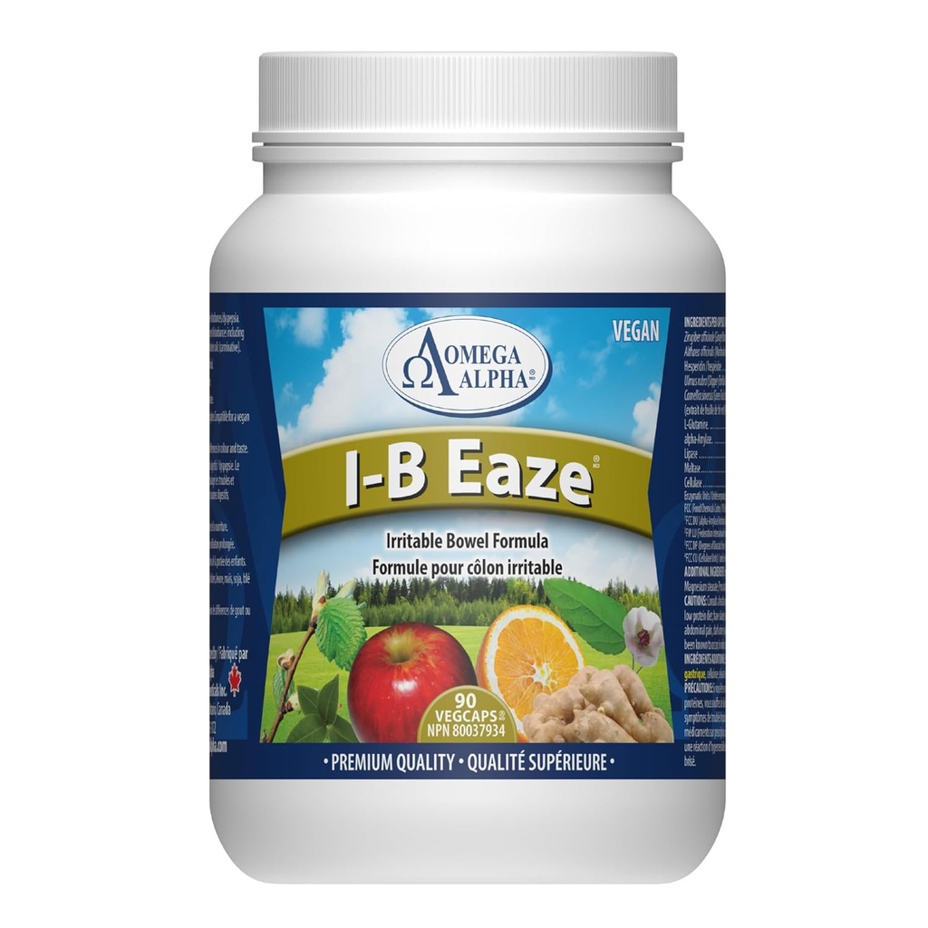 Omega Alpha I-B Eaze sooled ja maohaavandid 90 kapslit