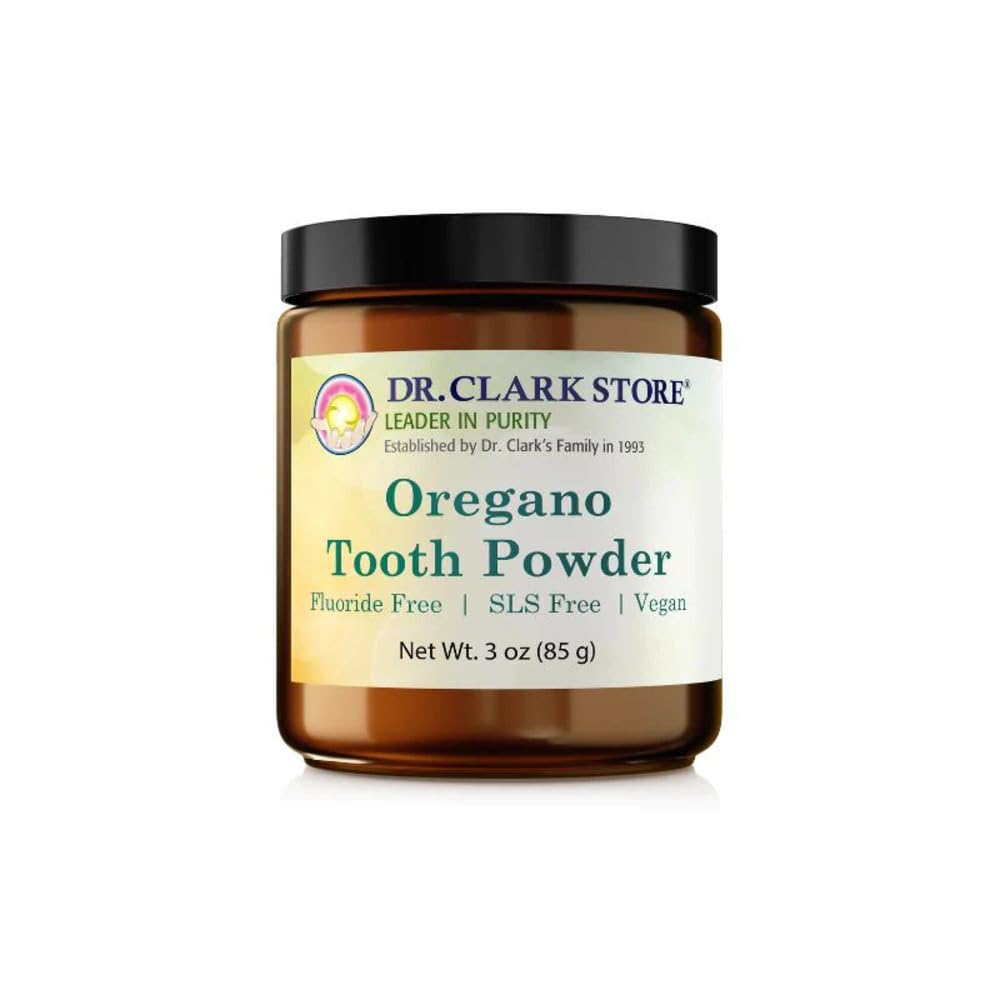 Dr Clark Oregano hambapulber – 3oz, Natural Oral Health & Hambavalgenduse valem