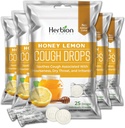HERBION Naturals Köha tilgad Honey Sidrun Maitse, toidulisand, Soojendab Köha, täiskasvanutele ja lastele üle 6 aasta, 125 Lozenges, Pack 5