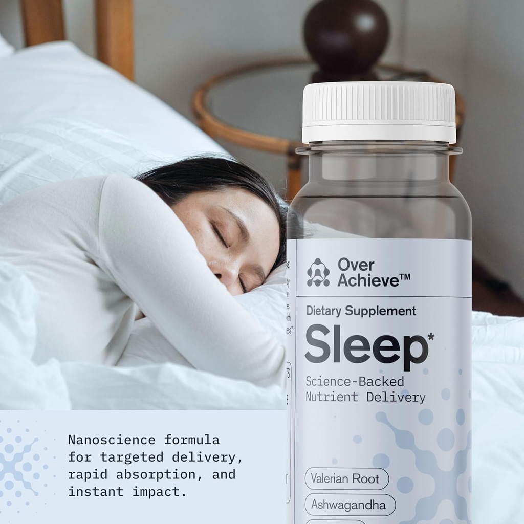 Täiendus Variety Pack Advanced Nanoscience Technology, 3 Pack, Stress Rahustav Lõõgastav Jook, Sleep Aid Drink, Seenelisa Jook, 2 oz Shot