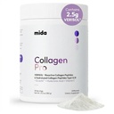 VERISOL® hüdrolüüsitud kollageenpeptiidid tüüp I & III C-vitamiiniga, hüaluroonhappega, biotiiniga, Q-ACTIN® | maitsestamata valgupulber sileda naha, paksu karva, tugevate küünte ja liigeste tervise jaoks | 30 serveerimist