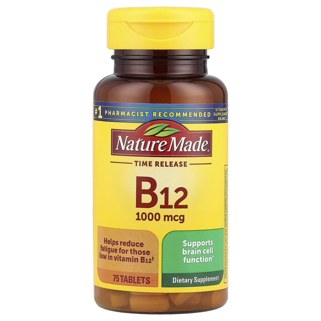 Loodus Made, Vitamiin B-12 1000 mg, 75 ct