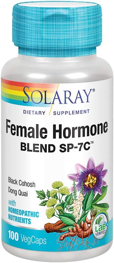 Solaray - naissoost hormoon Blend Sp-7c Black Cohosh, 100 kapslit