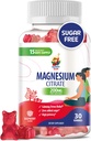 Magneesiumkummid lastele ja täiskasvanutele - 200mg - rahulikud magneesiumi närimiskummid - magneesiumtsitraadi närimislisand meeleolu ja lihaste toetamiseks