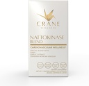 NATTOKINASE segu 6000 FU | Mitte-GMO, Vegan, Gluteenivaba | Valmistatud Jaapanis, pere omab üle 50 aasta | Traditsiooniline Jaapani ensüüm