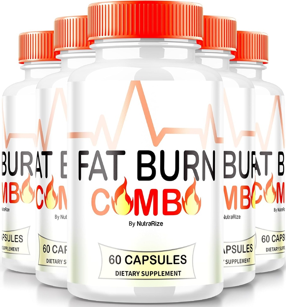 (5 Pack) Fat Burn Combo kapslid, FatBurn Combo Keto valem, kõik looduslik kaalulangus täiendus saavutada terve välimusega keha, Keto Fitness pillid, ametlikud ülevaated (300 kapslit)