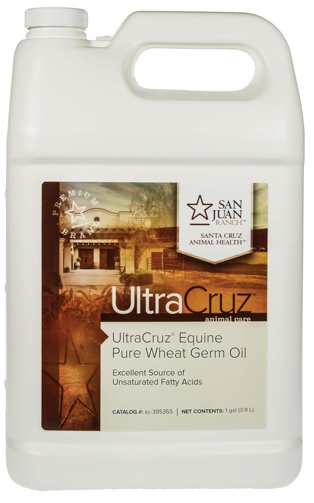 UltraCruz-sc-395355 Puhta nisuiduõli lisa hobustele ja kariloomadele, 1 Gallon