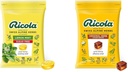 Ricola Sugar Free Sidrun Mint Taimne köha supressant kurgutilgad, 105ct kott ja originaalne looduslik ürdi köha tilgad, 115 Count, Cough Suppressant & Throat leevendavad tilgad