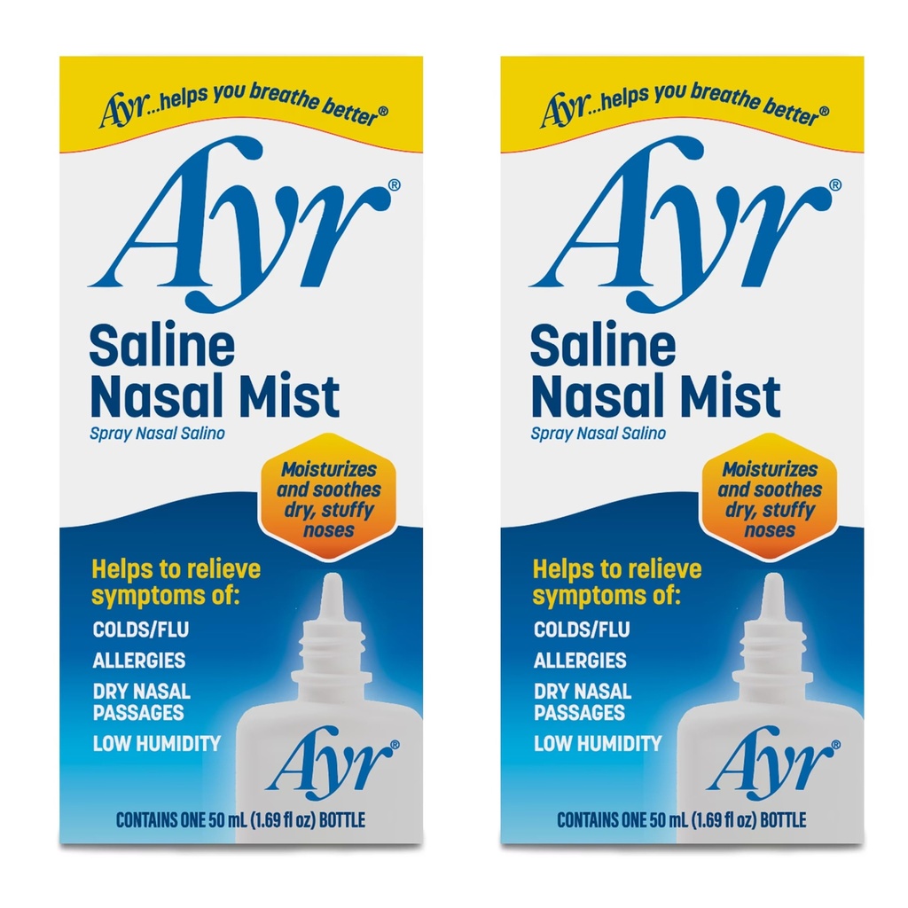 AYR Saline Nasal Mist, 1.69 Fl Oz (2. pakk)