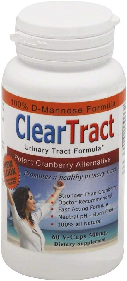 Cleartract D-mannoos, 60 kapslit ClearTract'i abil (3. pakendis) 3