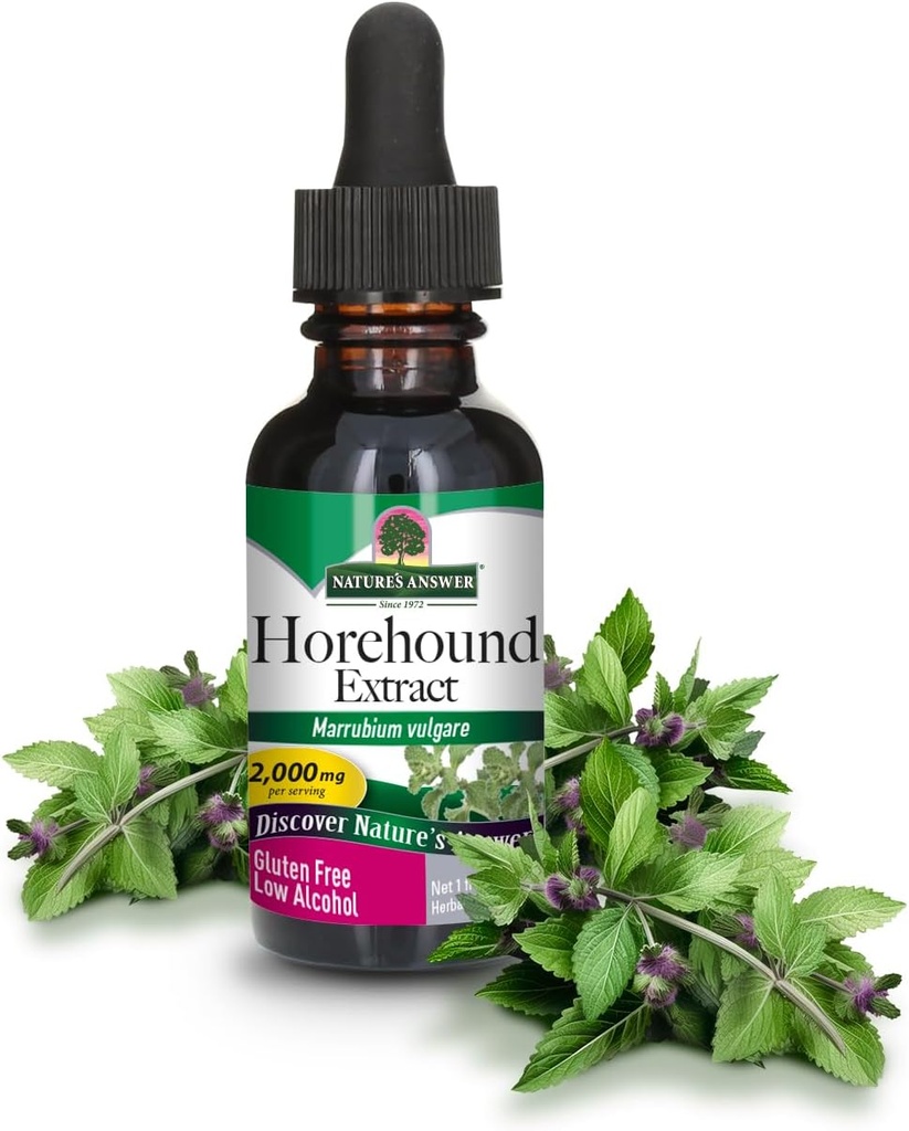 Looduse Vastus Horehound Koos Orgaanilise Alkoholiga, 1-Vedetud Ounce