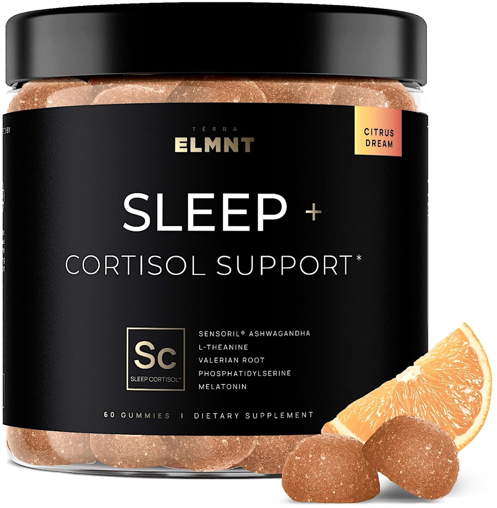 2450mg Extra Tugevus Melatoniin XR Sleep Gummies w. Aeglane vabanemine Melatoniin, Magneesium Theanine & Sensoril Ashwagandha - Time release Melatoniin Gummies Natural Sleep Aid täiskasvanutele Gomitas Para Dormir