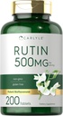Carlyle Rutin Supplement 500mg | 200 tabletti | Taimetoitlane, mitte-GMO, gluteenivaba