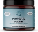 PAWZ Probiootiline pulber koertele - 90 Scoops Steak Flavor - soodustab soolestiku tervist ja seedimist - probiootikumid Täiendus Immuunsüsteemi ja naha ja karvade tervist - sobib kõigile koeratüüpidele