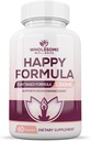 Tervislik tervis Happy Formula Natural Formula Relief täiendus naistele ja meestele | 60 kapslit