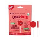 Lolleez Organic Lollipops lastele Hare Kurk Relief, Variety Pack Ideaalne rahustav valulik kurk samas maitsevad suur, maasikas, arbuusi ja apelsini Mango, 28 Count