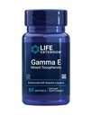 Elu pikendamine Gamma E segatud tokoferoolid, tervislik vananemine, E-vitamiini lisand, täiustatud seesami lignaanidega, Gluteenivaba, mitte-GMO, 60 pehmegeeli